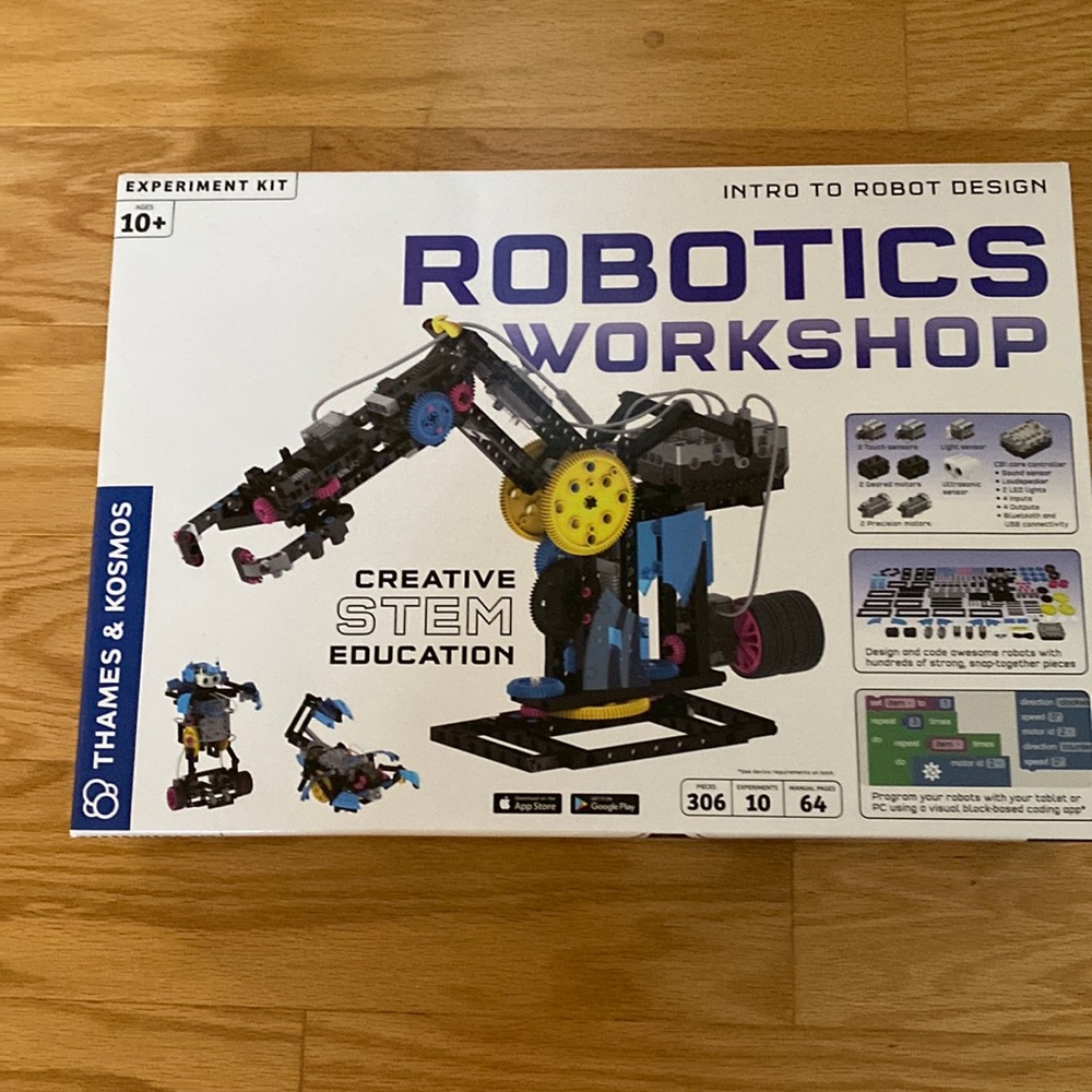 Robotics Workshop Experiment Kit Brand New In Box